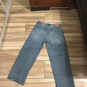 Classic Straight-Leg Men’s Jeans - Light Blue